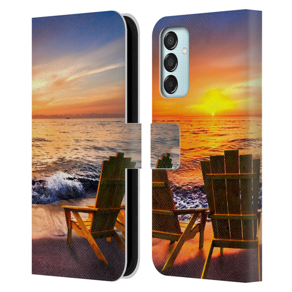 Celebrate Life Gallery Beaches 2 Sea Dreams III Leather Book Wallet Case Cover For Samsung Galaxy M15/F15 5G