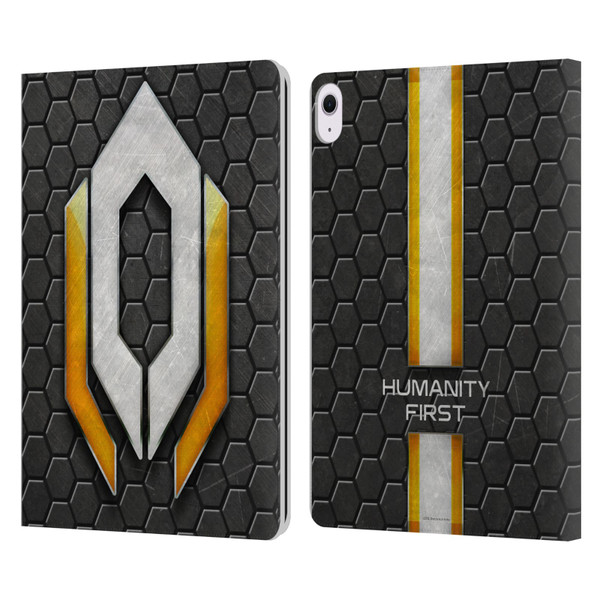 EA Bioware Mass Effect Graphics Cerberus Logo Leather Book Wallet Case Cover For Apple iPad Air 13 2024