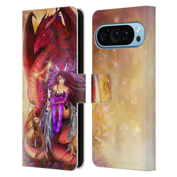 Ruth Thompson Dragons Capricorn Leather Book Wallet Case Cover For Google Pixel 9 / Pixel 9 Pro