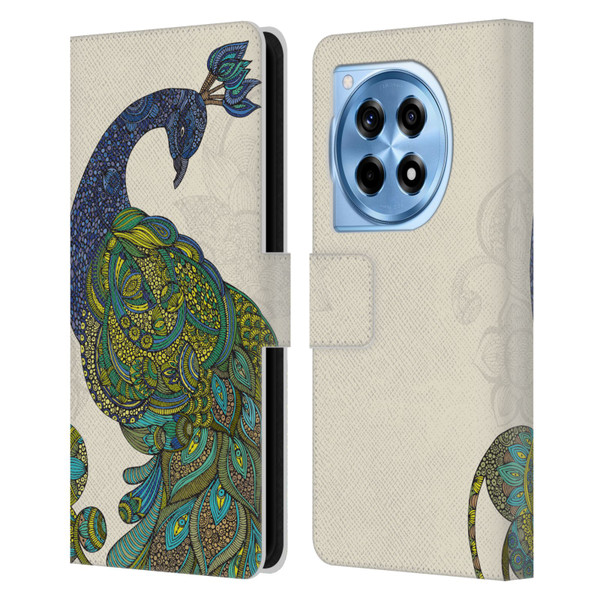 Valentina Birds Eva Leather Book Wallet Case Cover For OnePlus 12R
