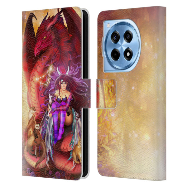 Ruth Thompson Dragons Capricorn Leather Book Wallet Case Cover For OnePlus 12R