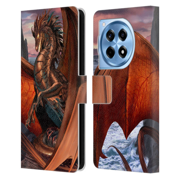 Ruth Thompson Dragons Coppervein Leather Book Wallet Case Cover For OnePlus 12R