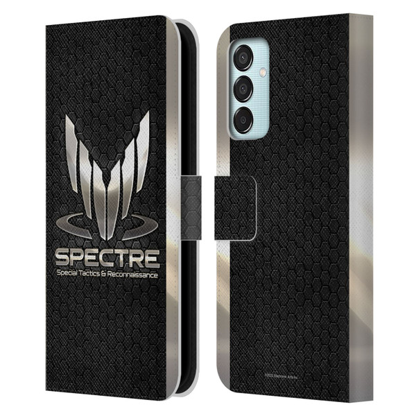EA Bioware Mass Effect 3 Badges And Logos Spectre Leather Book Wallet Case Cover For Samsung Galaxy M15/F15 5G