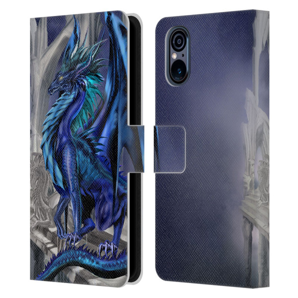 Ruth Thompson Dragons Nightfall Leather Book Wallet Case Cover For Sony Xperia 5 V 5G