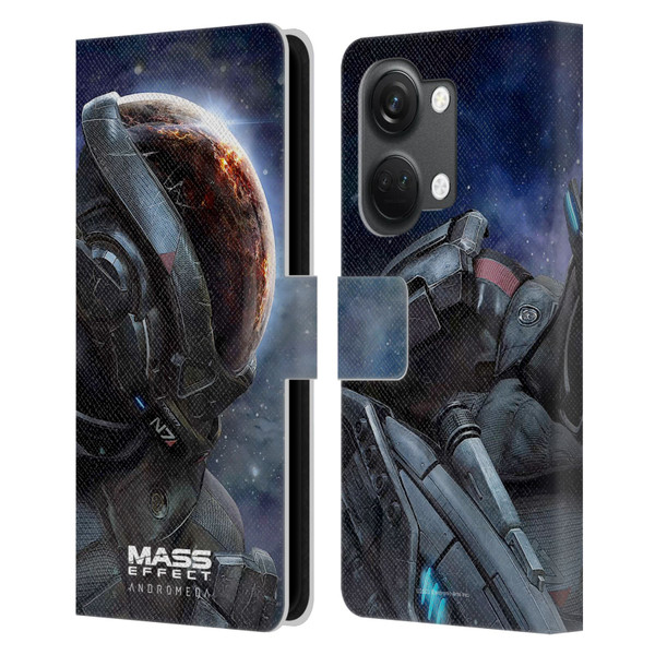 EA Bioware Mass Effect Andromeda Graphics Key Art 2017 Leather Book Wallet Case Cover For OnePlus Nord 3 5G