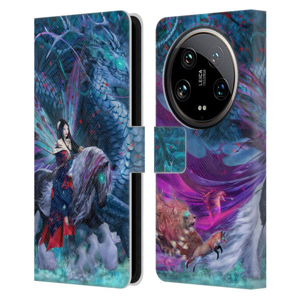 Ruth Thompson Dragons Ride of the Yokai Leather Book Wallet Case Cover For Xiaomi 14 Ultra
