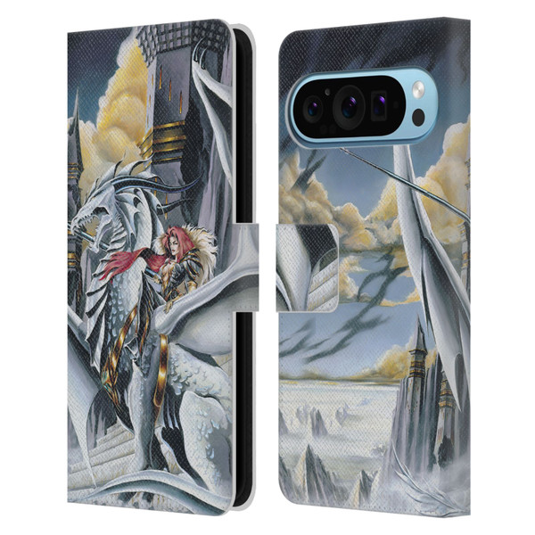 Ruth Thompson Dragons 2 Warring Tribes Leather Book Wallet Case Cover For Google Pixel 9 / Pixel 9 Pro