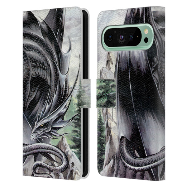 Ruth Thompson Dragons 2 Morning Stretch Leather Book Wallet Case Cover For Google Pixel 9 Pro XL