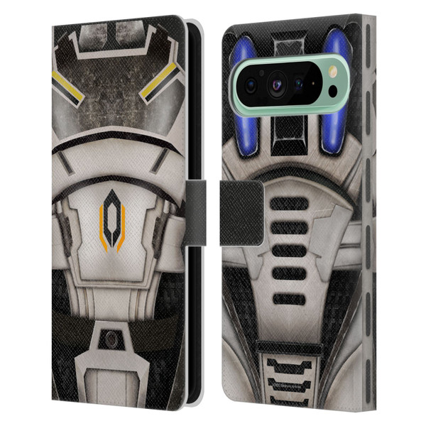 EA Bioware Mass Effect Armor Collection Cerberus Leather Book Wallet Case Cover For Google Pixel 9 Pro XL