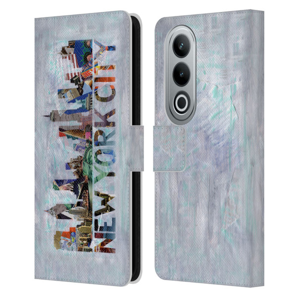 Artpoptart Travel New York Leather Book Wallet Case Cover For OPPO OnePlus Ace 3V 5G