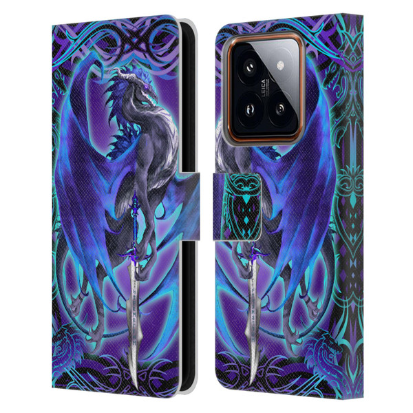Ruth Thompson Dragons 2 Stormblade Leather Book Wallet Case Cover For Xiaomi 14