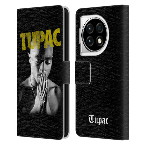 Tupac Shakur Key Art Golden Leather Book Wallet Case Cover For OPPO OnePlus Ace 3 5G