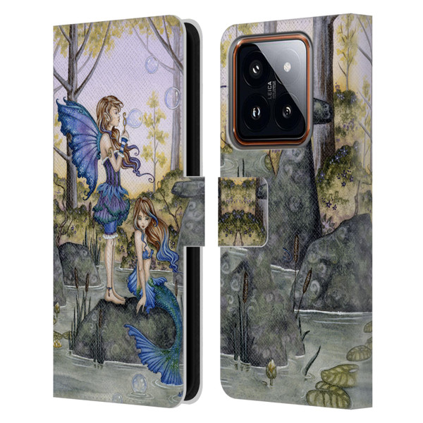 Amy Brown Folklore Cousins Leather Book Wallet Case Cover For Xiaomi 14