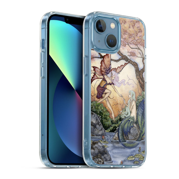 Amy Brown Pixies The Introduction Soft Gel Case for Apple iPhone 13 Mini & MagSafe