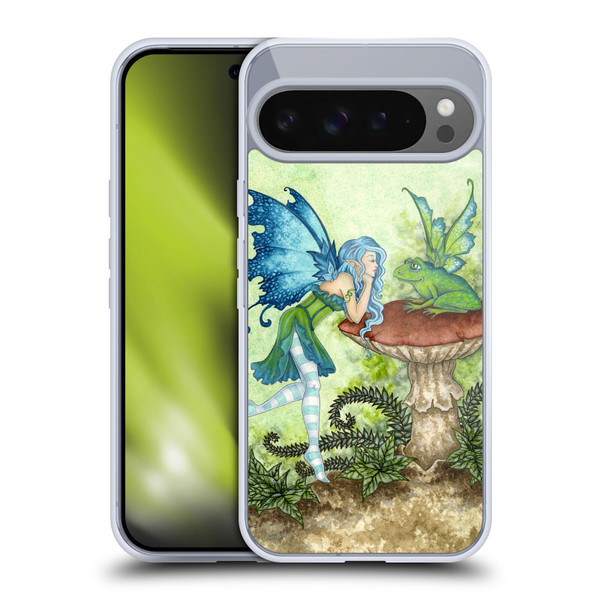 Amy Brown Pixies Frog Gossip Soft Gel Case for Google Pixel 9 Pro XL