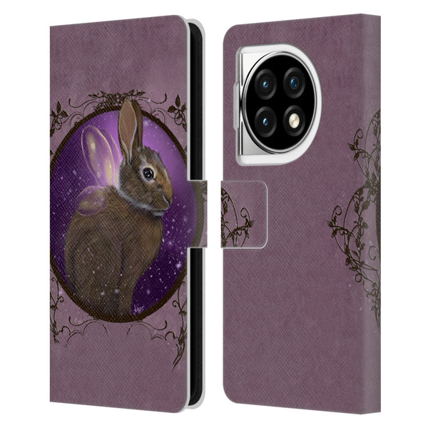 Ash Evans Animals Rabbit Leather Book Wallet Case Cover For OPPO OnePlus Ace 3 5G