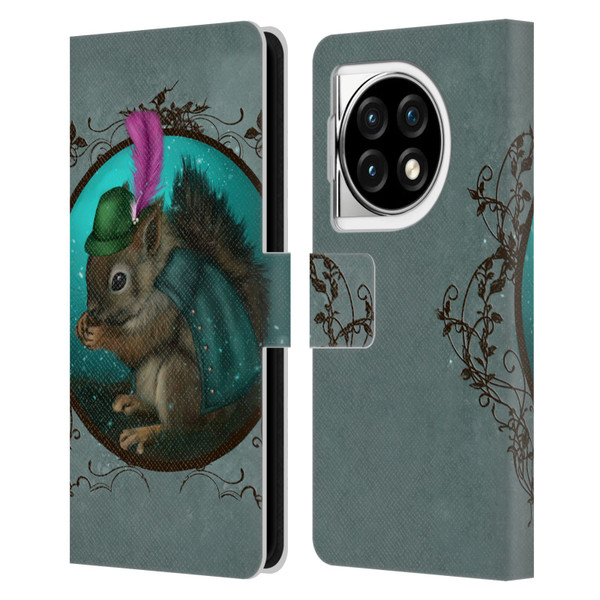 Ash Evans Animals Squirrel Leather Book Wallet Case Cover For OPPO OnePlus Ace 3 5G