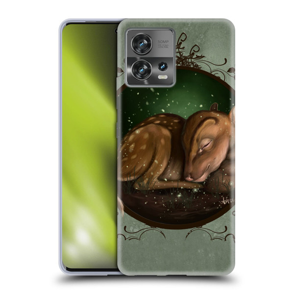 Ash Evans Animals Foundling Fawn Soft Gel Case for Motorola Moto Edge 30 Fusion