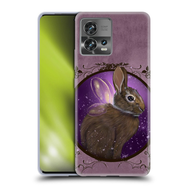 Ash Evans Animals Rabbit Soft Gel Case for Motorola Moto Edge 30 Fusion