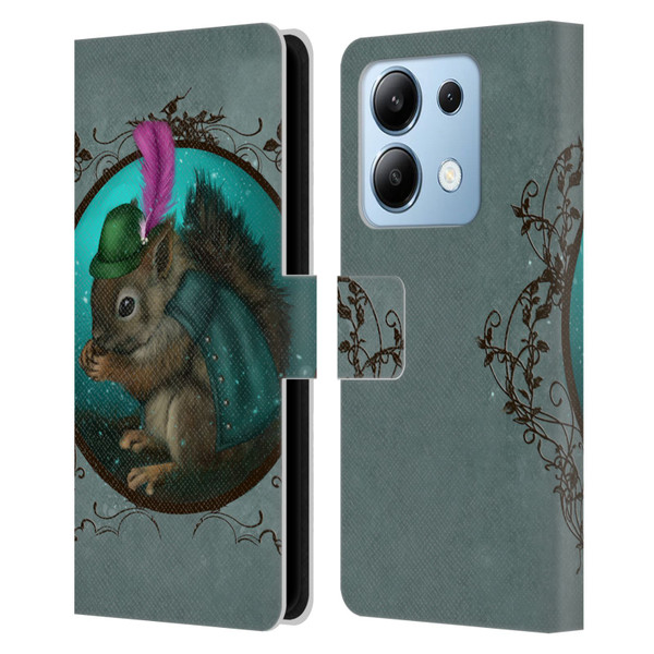 Ash Evans Animals Squirrel Leather Book Wallet Case Cover For Xiaomi Redmi Note 13/13 Pro 5G