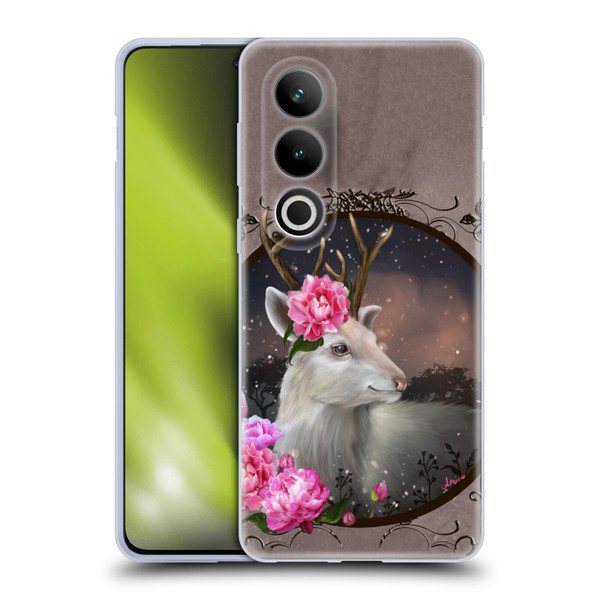 Ash Evans Animals White Deer Soft Gel Case for OPPO OnePlus Ace 3V 5G
