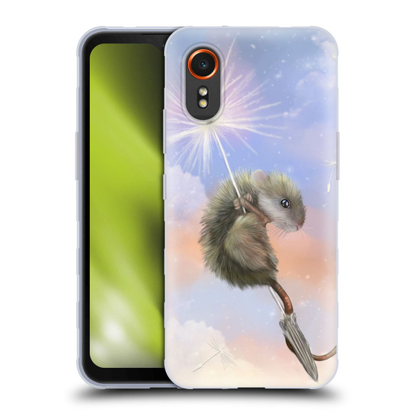 Ash Evans Animals Dandelion Mouse Soft Gel Case for Samsung Galaxy Xcover7 5G