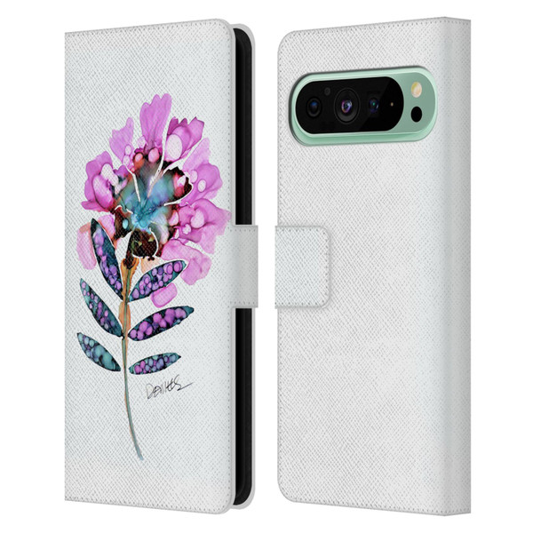 Sylvie Demers Nature Fleur Leather Book Wallet Case Cover For Google Pixel 9 Pro XL
