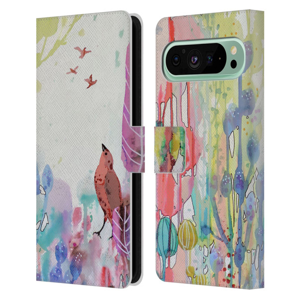 Sylvie Demers Nature Wings Leather Book Wallet Case Cover For Google Pixel 9 Pro XL