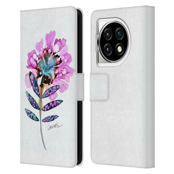 Sylvie Demers Nature Fleur Leather Book Wallet Case Cover For OPPO OnePlus Ace 3 5G