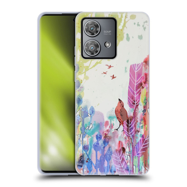 Sylvie Demers Nature Wings Soft Gel Case for Motorola Edge 40 Neo 5G