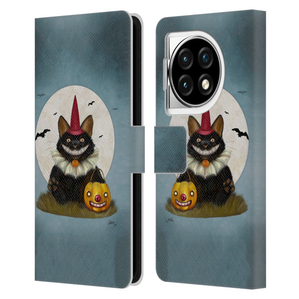 Ash Evans Black Cats 2 Party Cat Leather Book Wallet Case Cover For OPPO OnePlus Ace 3 5G