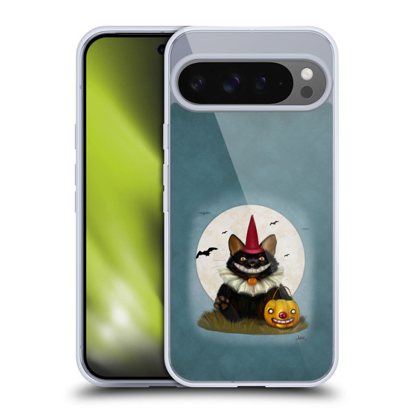 Ash Evans Black Cats 2 Halloween Cat Soft Gel Case for Google Pixel 9 Pro XL