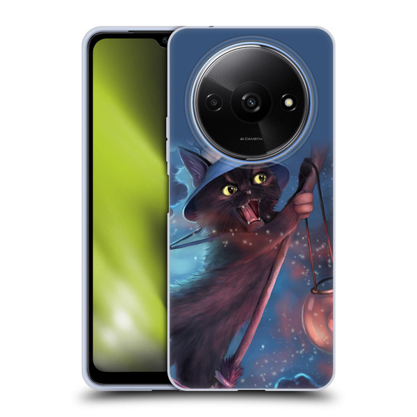 Ash Evans Black Cats 2 Magical Witch Soft Gel Case for Xiaomi Redmi A3