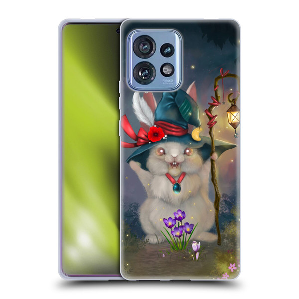 Ash Evans Graphics Magic Bunny Soft Gel Case for Motorola Moto Edge 40 Pro