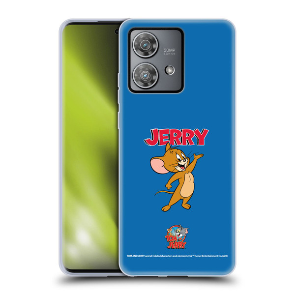 Tom and Jerry Characters Jerry Soft Gel Case for Motorola Edge 40 Neo 5G