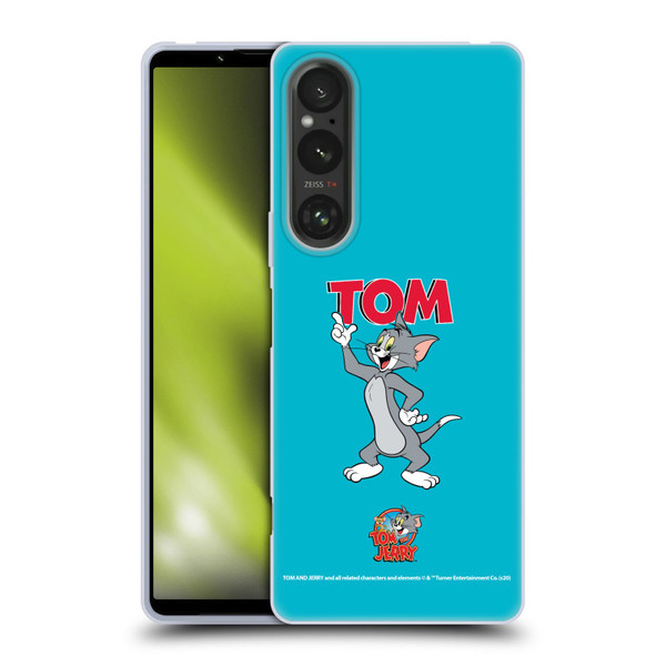 Tom and Jerry Characters Tom Soft Gel Case for Sony Xperia 1 V 5G