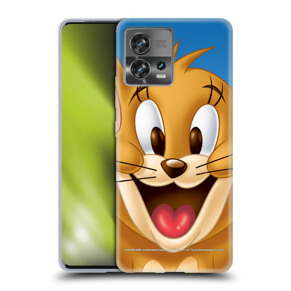 Tom and Jerry Full Face Jerry Soft Gel Case for Motorola Moto Edge 30 Fusion