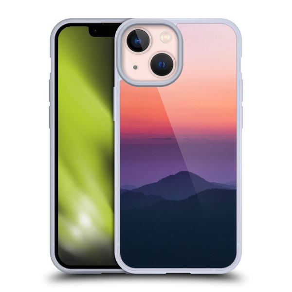 Patrik Lovrin Magical Sunsets Layers Soft Gel Case for Apple iPhone 13 Mini