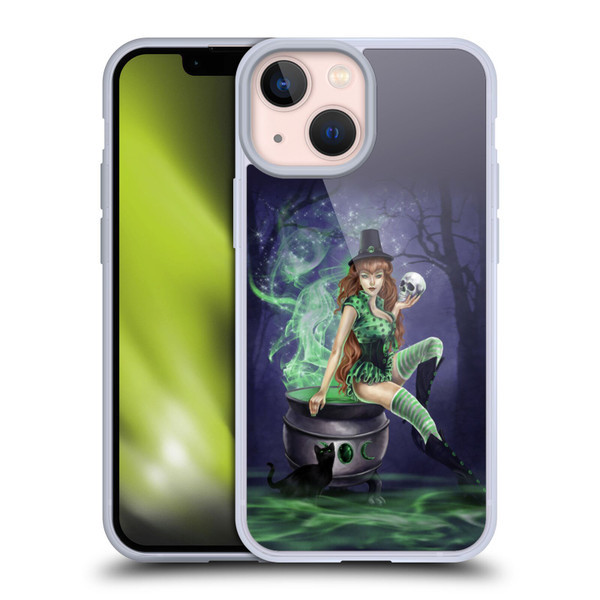 Selina Fenech Gothic Jinxed Soft Gel Case for Apple iPhone 13 Mini