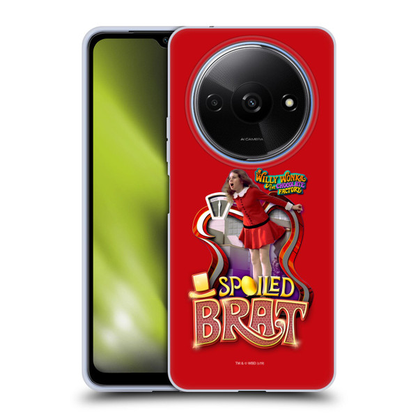Willy Wonka and the Chocolate Factory Graphics Veruca Salt Soft Gel Case for Xiaomi Redmi A3