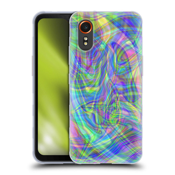 Suzan Lind Colours & Patterns Iridescent Abstract Soft Gel Case for Samsung Galaxy Xcover7 5G