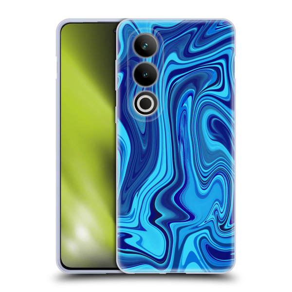 Suzan Lind Marble Blue Soft Gel Case for OPPO OnePlus Ace 3V 5G