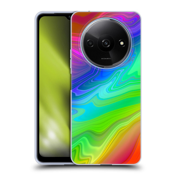 Suzan Lind Marble Rainbow Soft Gel Case for Xiaomi Redmi A3