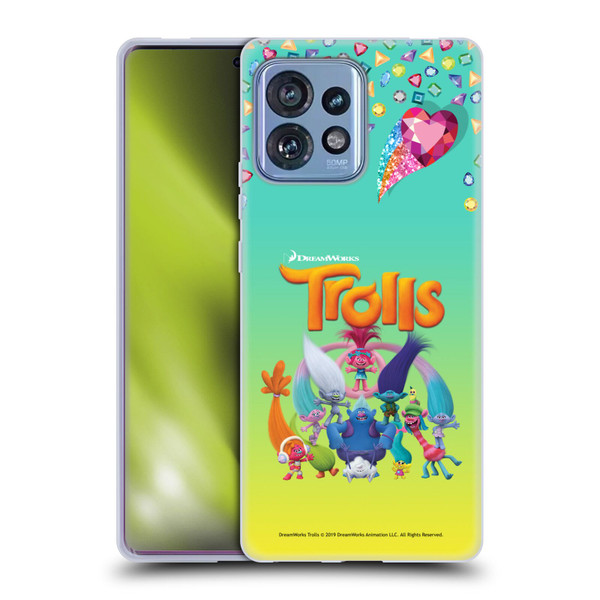 Trolls Snack Pack Group Soft Gel Case for Motorola Moto Edge 40 Pro