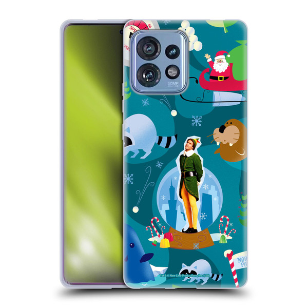 Elf Movie Graphics 1 Animals Pattern Soft Gel Case for Motorola Moto Edge 40 Pro