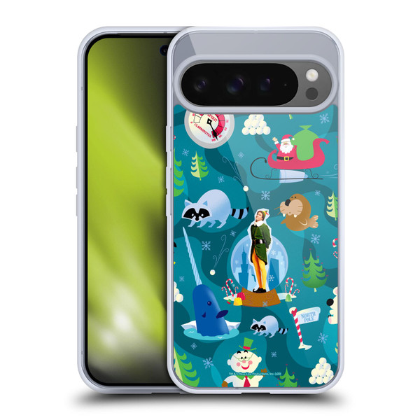Elf Movie Graphics 1 Animals Pattern Soft Gel Case for Google Pixel 9 Pro XL