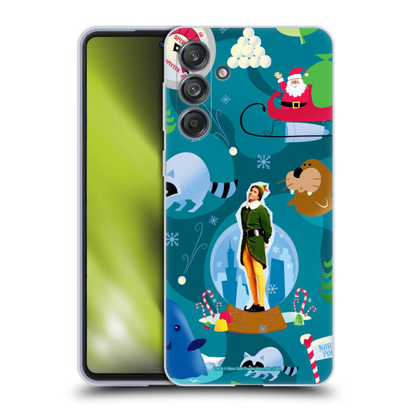 Elf Movie Graphics 1 Animals Pattern Soft Gel Case for Samsung Galaxy M55 5G
