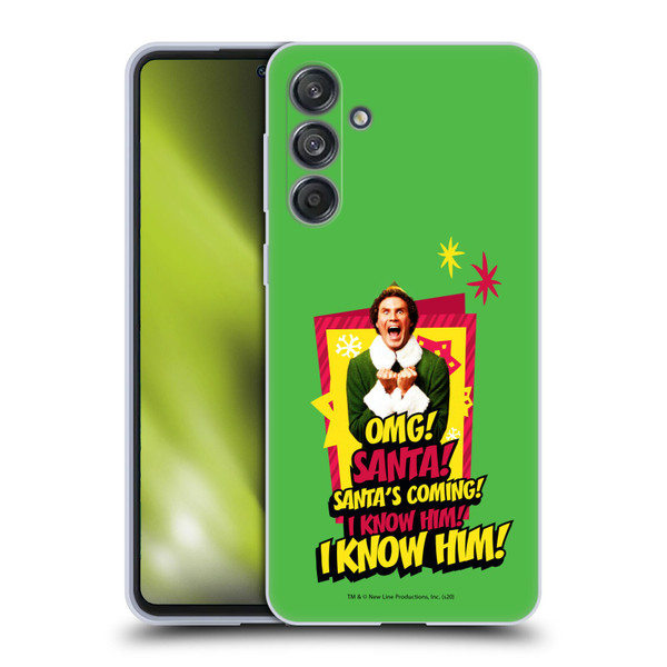 Elf Movie Graphics 1 Buddy Soft Gel Case for Samsung Galaxy M55 5G