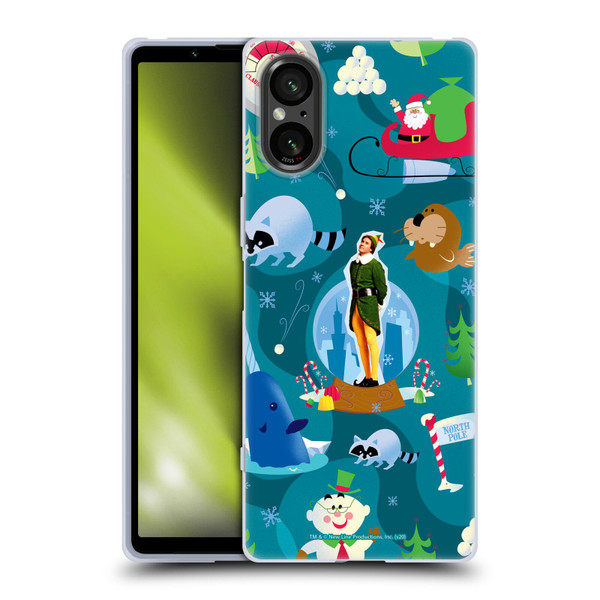 Elf Movie Graphics 1 Animals Pattern Soft Gel Case for Sony Xperia 5 V 5G