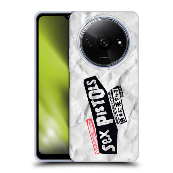 Sex Pistols Band Art Filthy Lucre Live Soft Gel Case for Xiaomi Redmi A3
